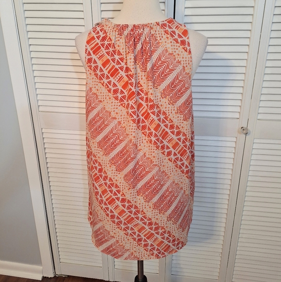 Vince camuto ruched sleeveless hi low blouse top small *C2 - Picture 3 of 7